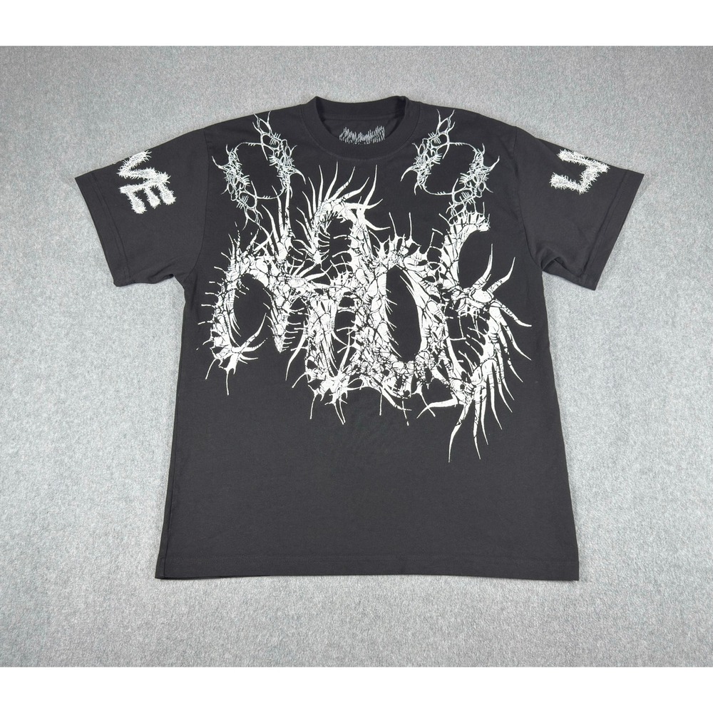 Ken Carson A Great Chaos Tour Official Merch Graphic Tee Black Medium